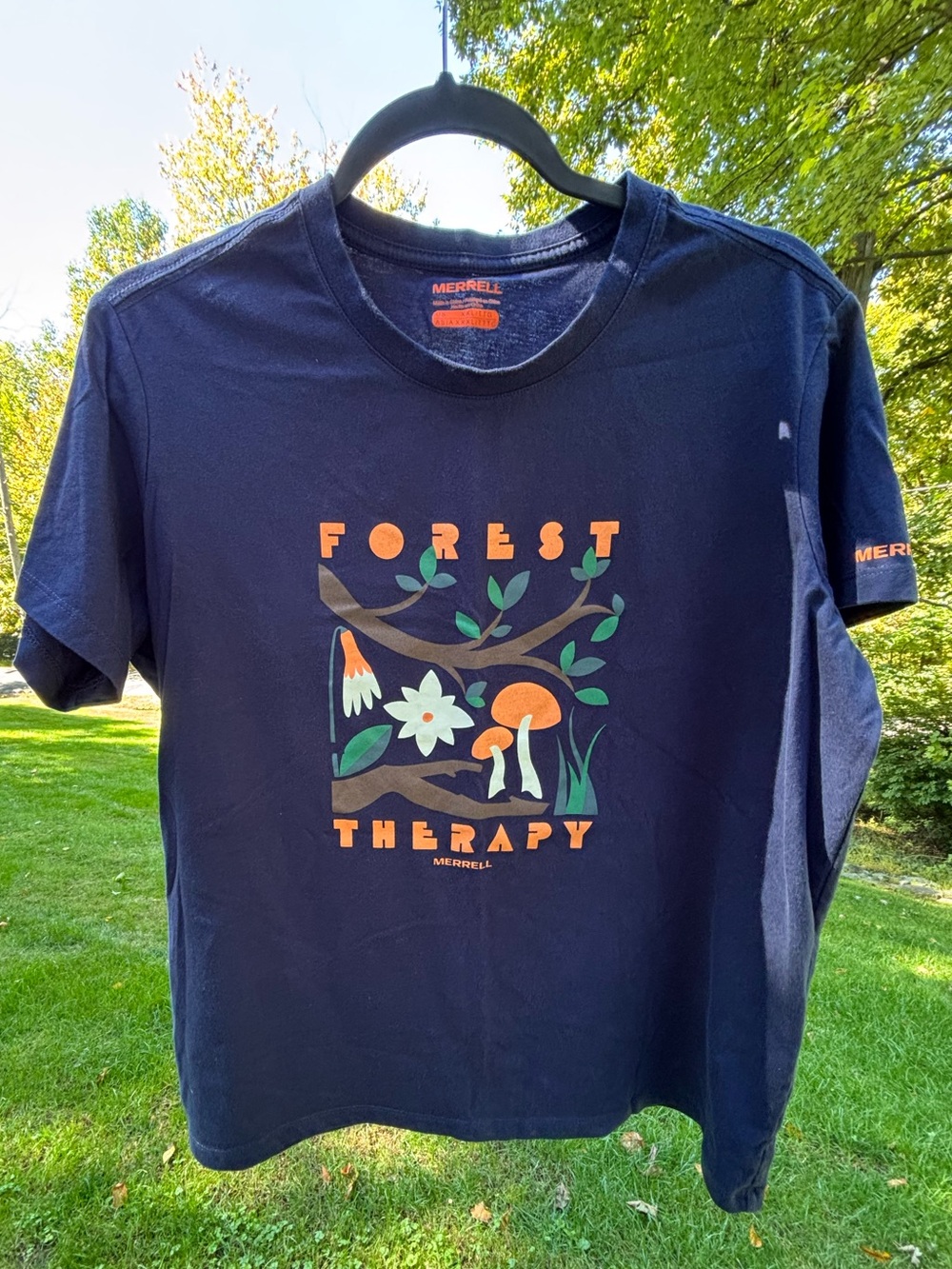 Merrell Forest Therapy Graphic T-Shirt - Navy